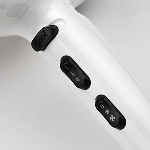 Girmi Asciugacapelli Professionale Motore-Ac Ph45 2000W Bianco 3 Temperature