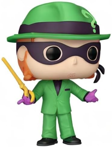 Funko Pop ! Heroes Dc Batman (469) The Riddler Special Edition Vinyl Figure 9Cm