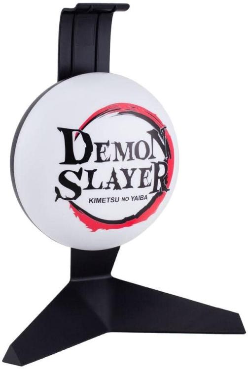 Paladone Demon Slayer Kimetsu No Yaiba - Lampada Da Tavolo E Supporto Cuffie Usb