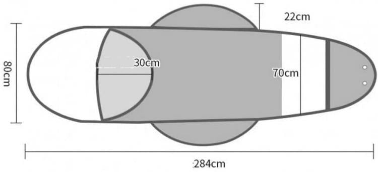 Parapioggia Per Moto Scooter Bici Copertura Pioggia Impermeabile Coprimoto Nero
