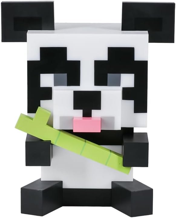 Paladone Lampada Minecraft Panda - Lampada Luce Led Notturna A Batterie Aaa