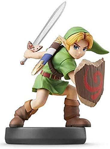 AMIIBO NINTENDO SUPER SMASH BROS COLLECTION - YOUNG LINK GIOVANE STATUA ZELDA