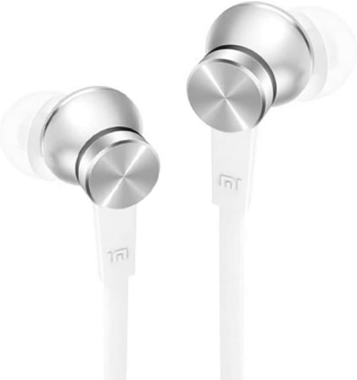 Xiaomi Auricolari In-Ear Basic Silver Con Connettore 3.5Mm Wired Cuffie Bianco