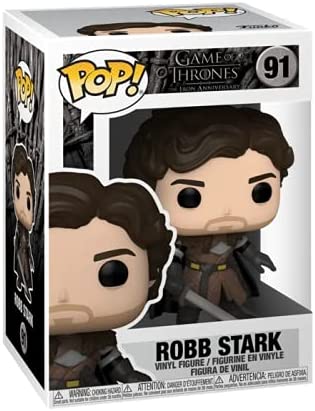 Funko Pop Game Of Thrones 91 - Robb Stark - Trono Di Spade Vinyl Tv Statuetta