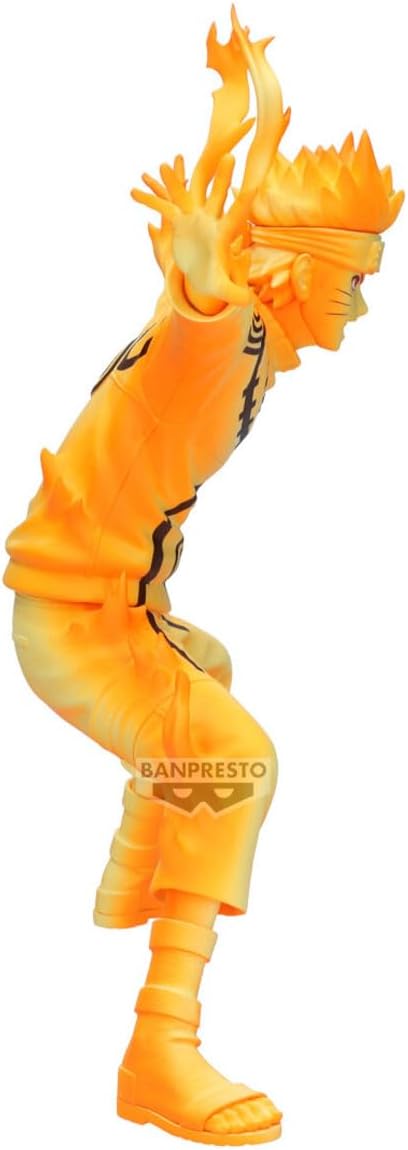 Banpresto Grandista Naruto Shippuden: Naruto Uzumaki Statua Da Collezione - Figure 22cm PVC