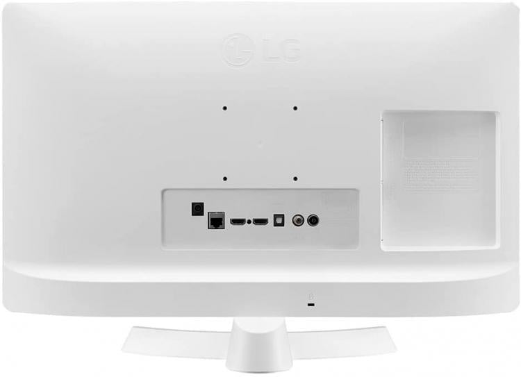 Lg Smart Tv 24" Monitor Pc Led Hd Ready Hdmi Digitale Terrestre Dvb-T/T2 Bianco
