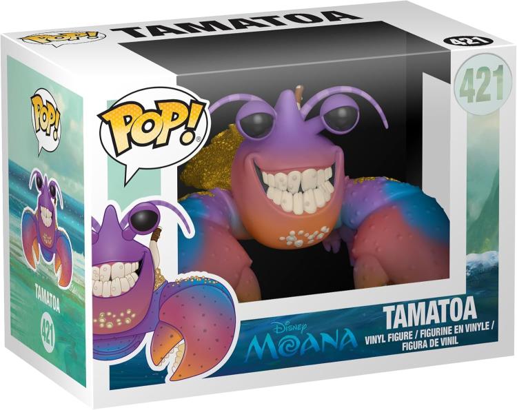Funko Pop ! Disney Moana - Oceania (421) Tamatoa Vinyl Figure Statua Collezione