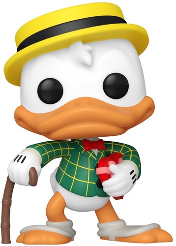 Funko Pop ! Disney Donald Duck 9Oth - (1444) Dapper Donald Duck Figure Paperino