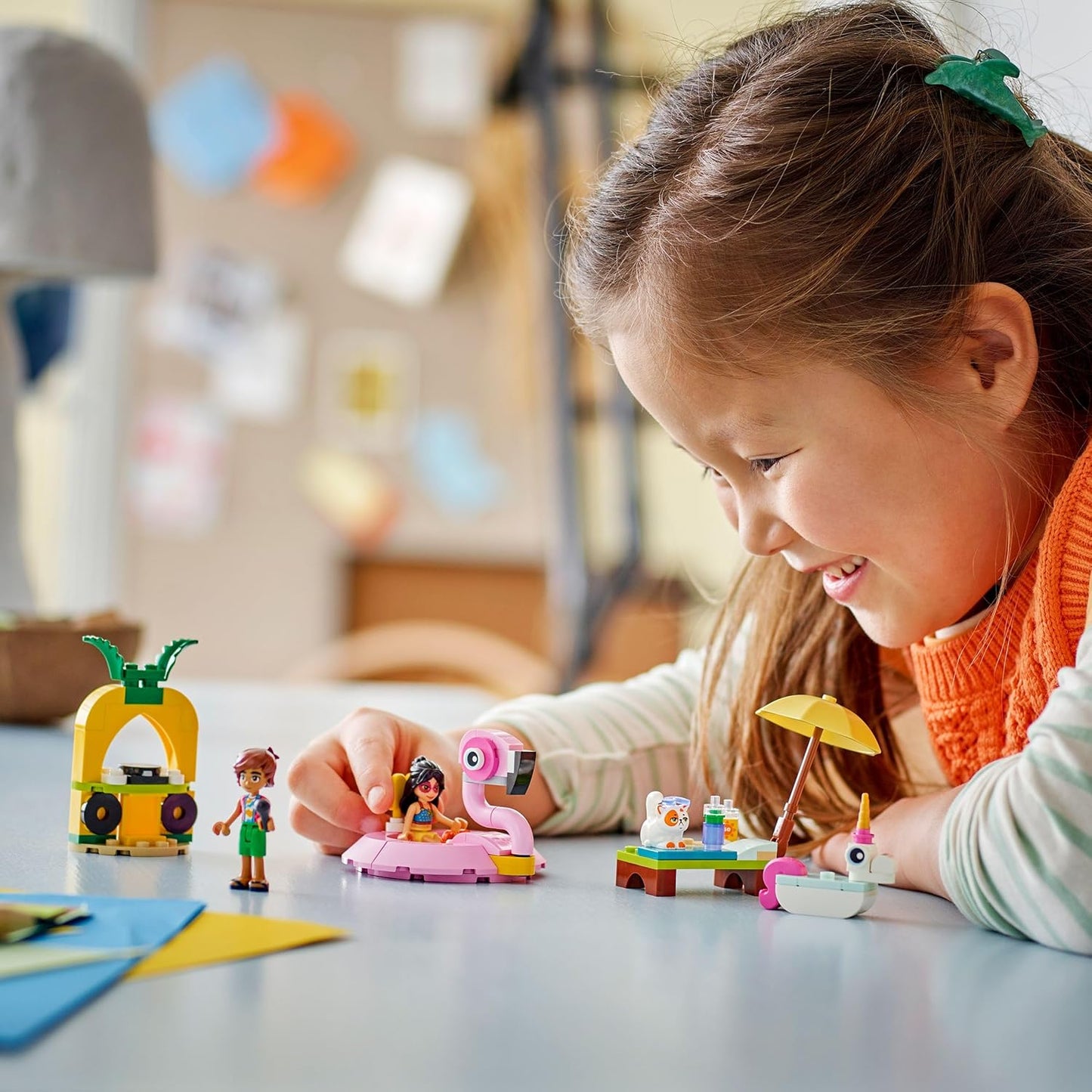 Lego - Friends 42658 Pool Party con Unicorno e Fenicottero Costruzione da 99 pz 5+