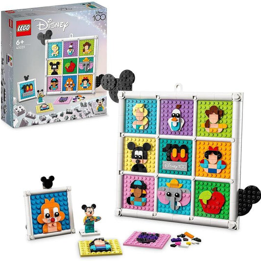 Lego 100 Anni Di Icone Disney (43221) Set 72 Idee Personaggi Minifigure Topolino