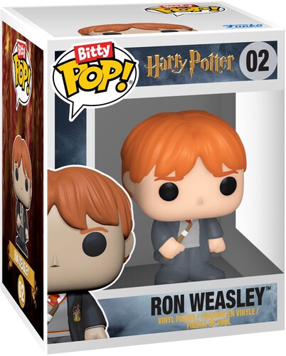 Funko Bitty Pop ! Harry Potter - Hermione (03) & Ron (02)