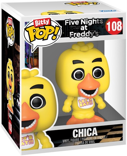 Funko Bitty Pop ! Five Nights At Freddy's - Foxy The Pirate (109) & Chica(108)