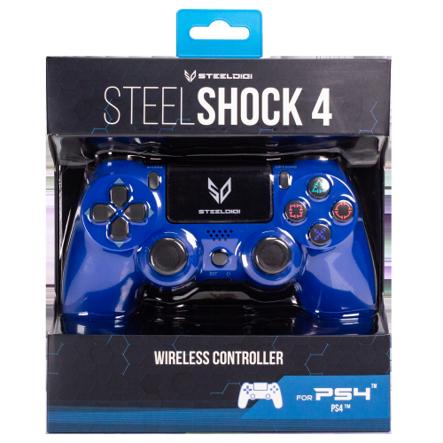 Steeldigi Controller Wireless Per Ps4 Pad Senza Fili Playstation 4 Blue Blu