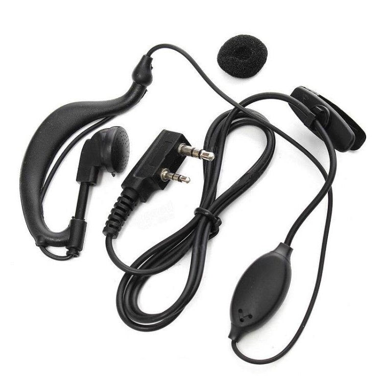 Auricolare 2 Pin Per Baofeng Uv5r 888s 666s Tyt Ricetrasmittente Walkie Talkie