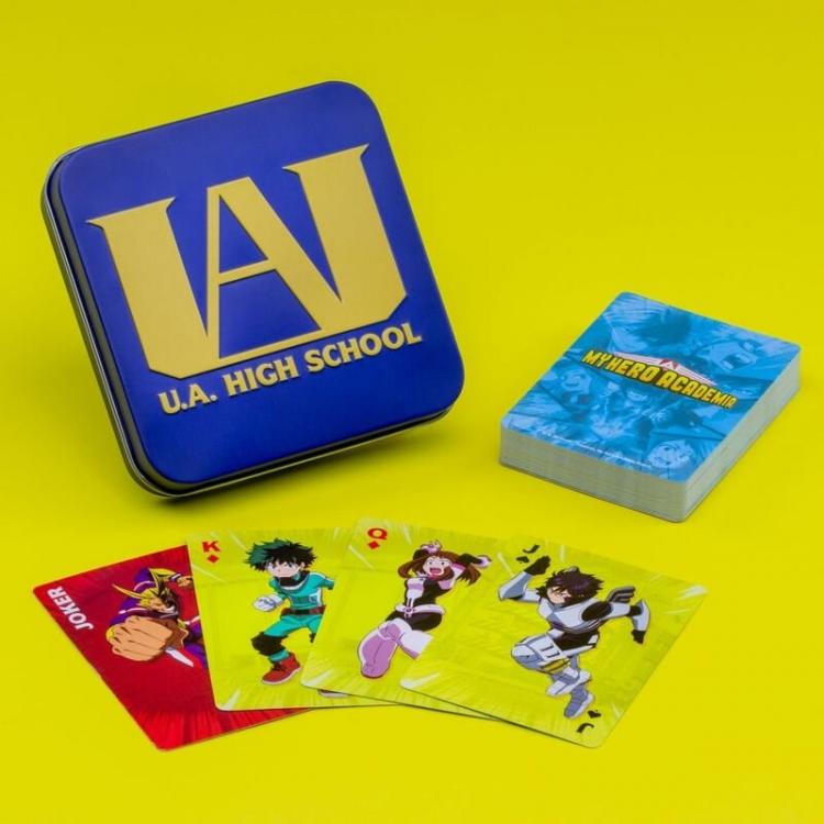 Paladone My Hero Academia Mazzo Carte Da Gioco Francesi Serigrafato High School