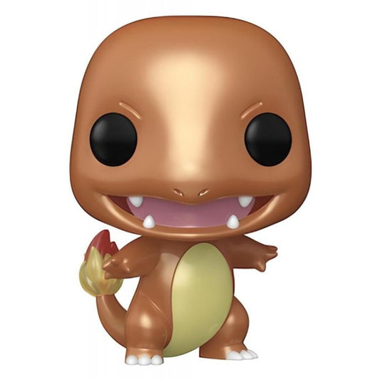 Funko Pop ! Games Pokemon - (455) Charmander Sg Figure Vinyl 9Cm (Metallic) Exm