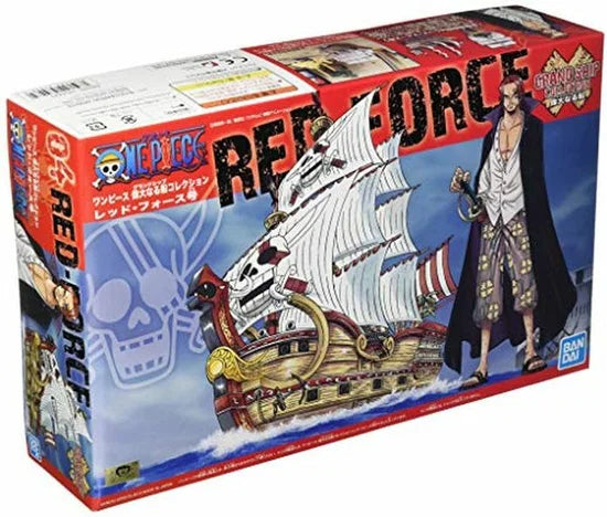 Bandai One Piece: Red Force (Shanks) Ship Model Grand Ship Collection - Model Kit 12cm