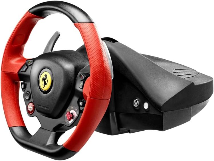 Thrustmaster Volante Pedali Ferrari 458 Spider Racing Wheel Xbox One Series X/S