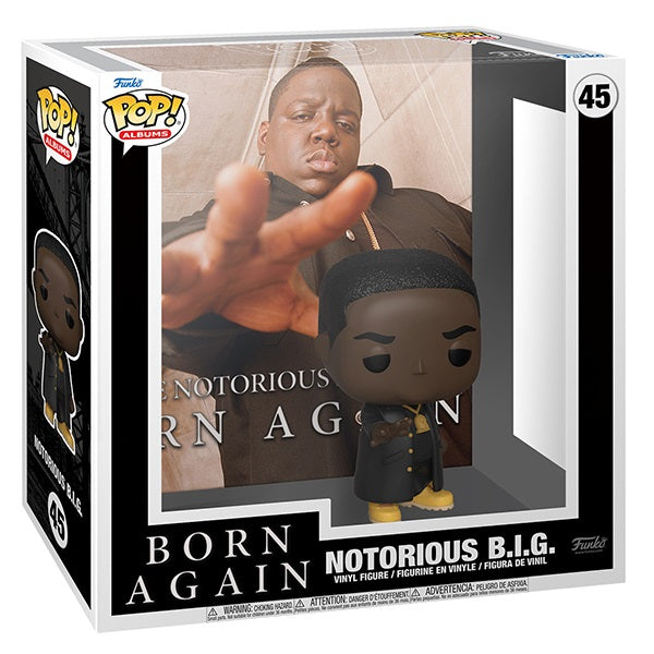Funko Pop! Albums - Born Again - Notorious B.I.G. (45) Rapper Biggie Music Rap