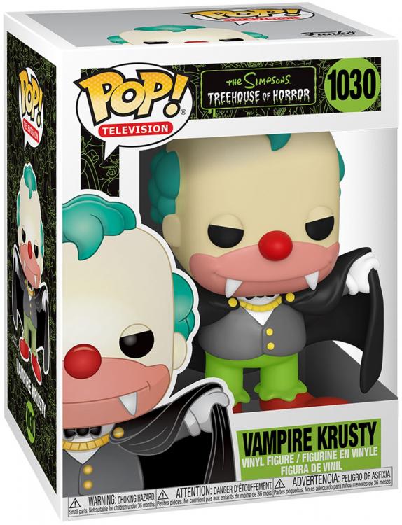 Funko Pop The Simpson 1030 - Vampire Krusty Action Figure Vinyl Da Collezione