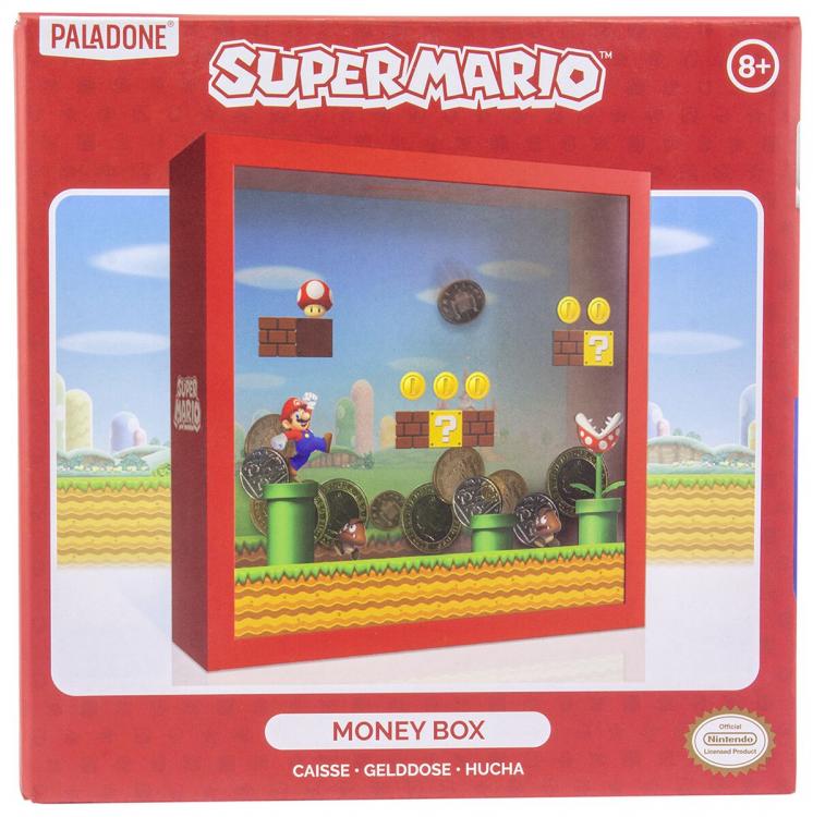 Paladone Paladone Salvadanaio Super Mario Arcade 3D Gioco Nintendo Money Box Pld