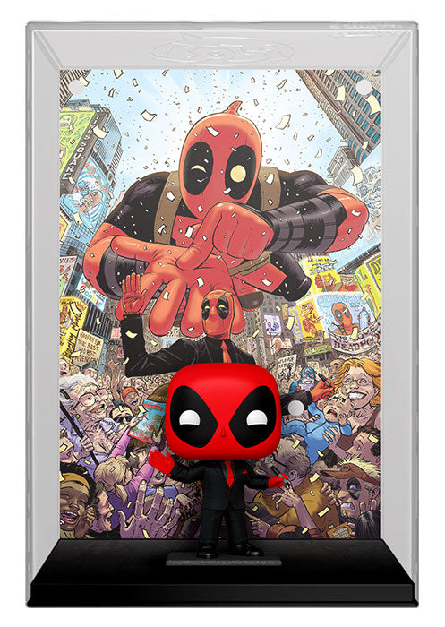 Funko Pop ! Marvel Deadpool Comic Cover - (46) Deadpool 2025 In Black Suit 10Cm