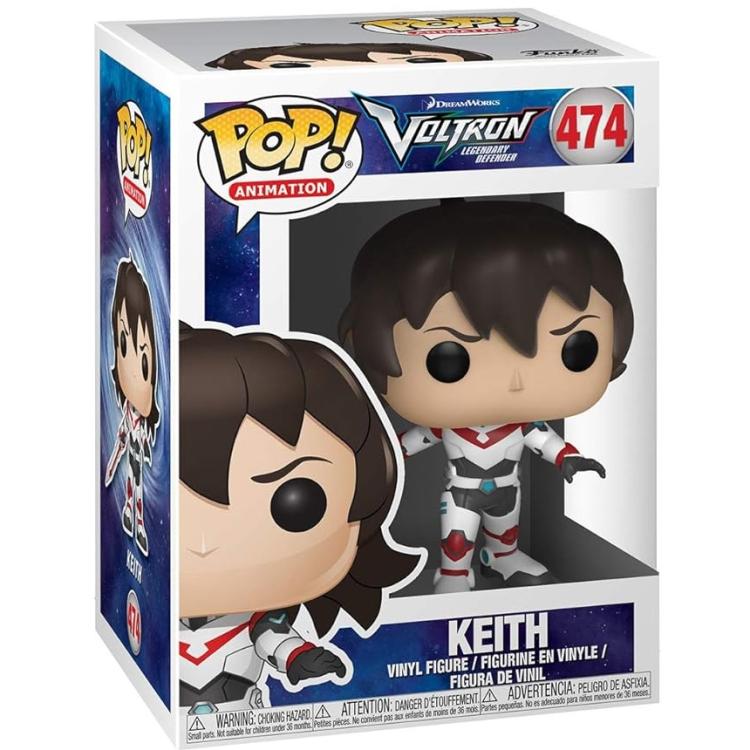 Funko Pop ! Animation Voltron Legendary Defender (474) Keith Vinyl Figure 9Cm