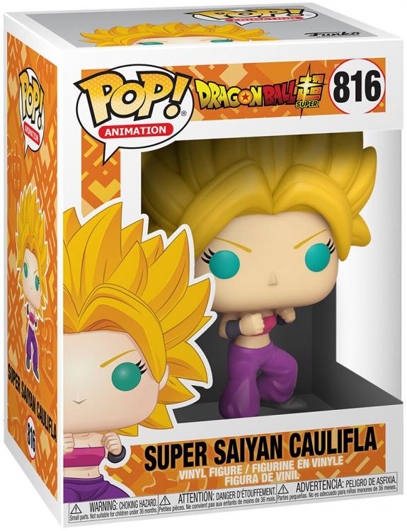 Funko Pop Dragon Ball Super 816 Super Saiyan Caulifla Vinyl Action Figure
