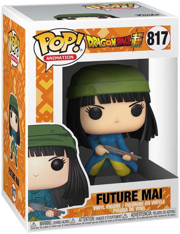 Funko Pop ! Dragon Ball Super - Future Mai (817) Girl Vinyl Figure Da Collezione