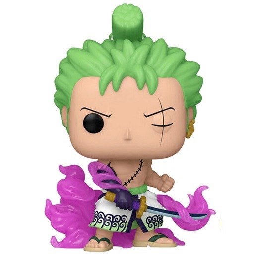 Funko Pop ! Animation - One Piece (1288) Zoro W / Enma Figure Special Gitd 9Cm