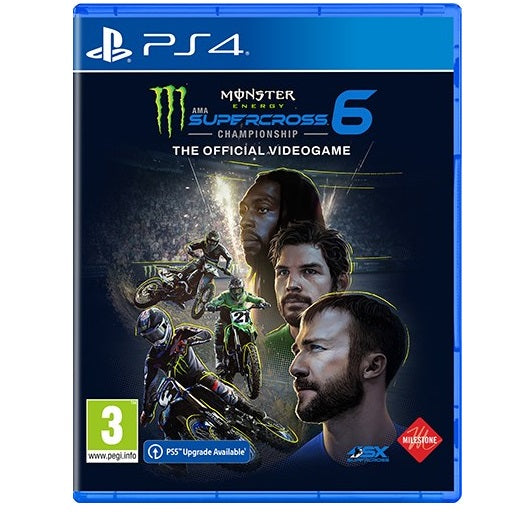 MONSTER ENERGY SUPERCROSS 6 PS4 VIDEOGIOCO ITALIANO EU PLAYSTATION 4 NUOVO PS5
