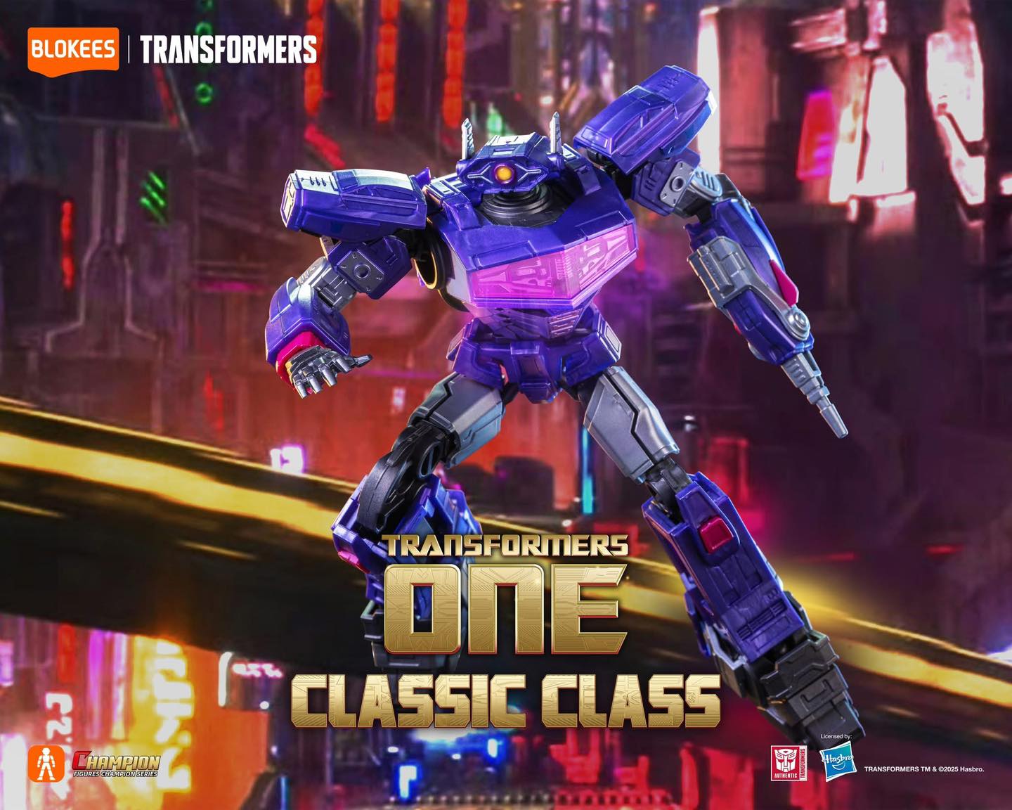 Blokees Transformers Model Kit Classic Class 18 (Shockwave) Action Figure 71184