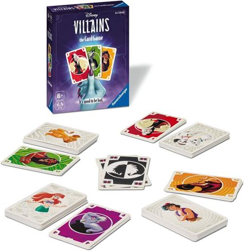 Disney Villains - The Card Game Gioco Da Tavolo 3-6 Giocatori Ravensburger 8+