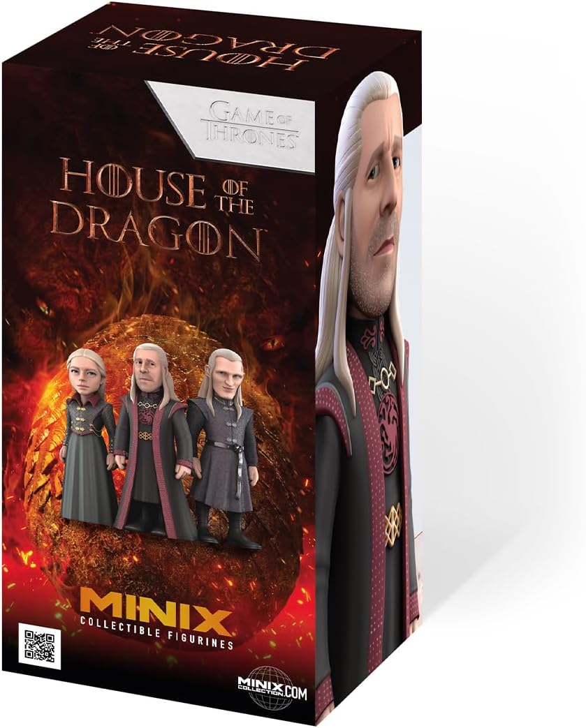 Minix - House of Dragon (TV Series 149) Viserys Targaryen 12Cm Statuetta Nuovo