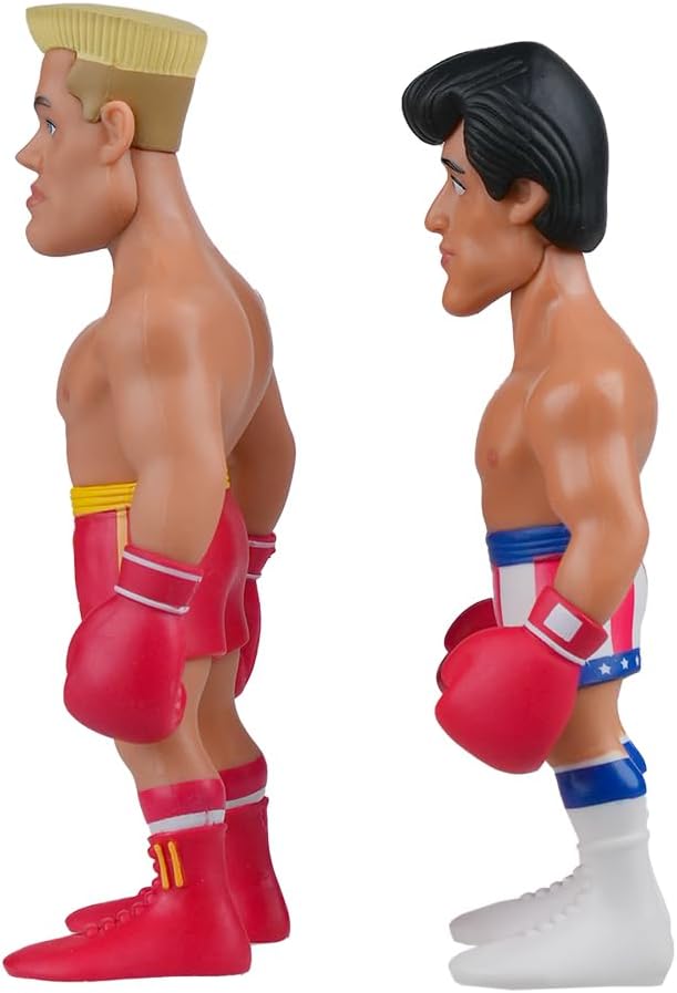 Minix Movies Twin Pack Rocky IV Ivan Drago/Rocky Balboa (Movie 105) Figure 12Cm
