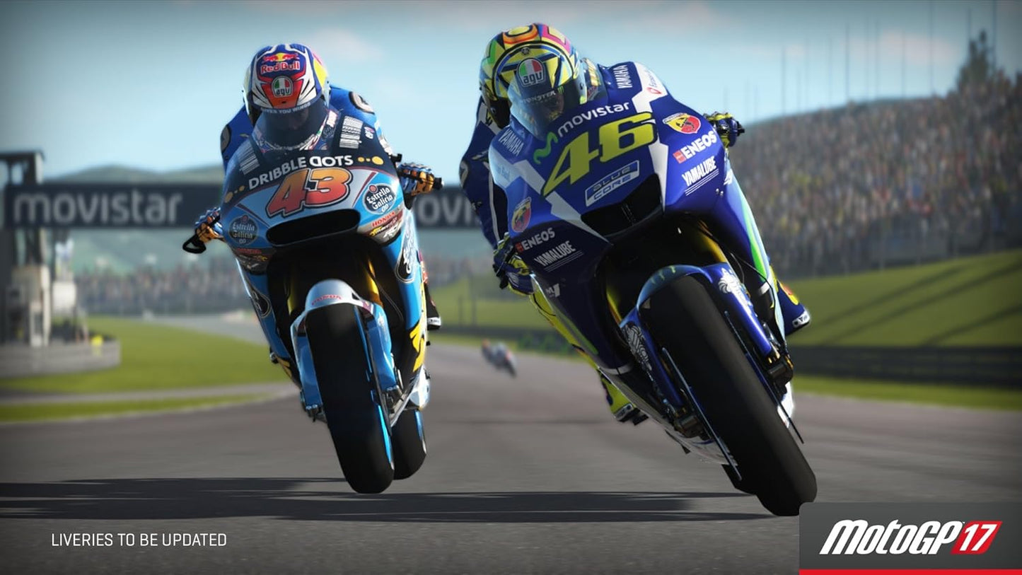 Videogioco Ufficiale Moto Gp 17 Ps4 Originale Blu-Ray 2018 Multilingue Italiano