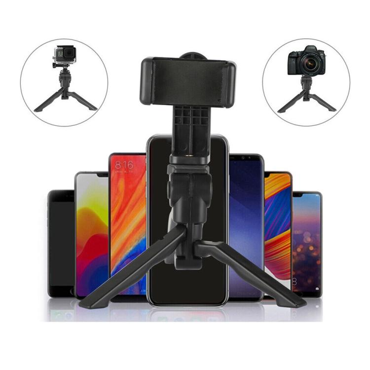 Supporto Cellulare Da Tavolo/Manuale Treppiede Tripode Telefono Fotocamera Gopro