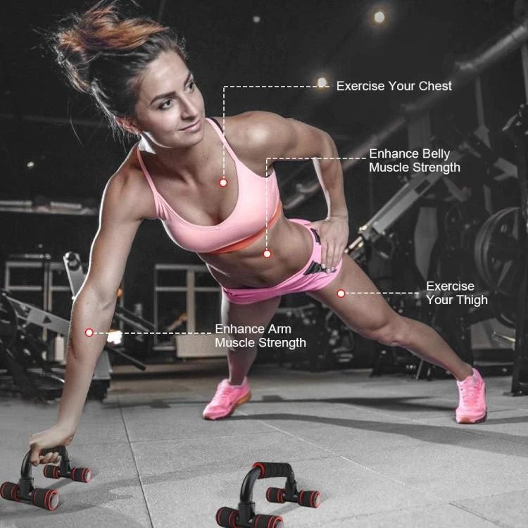 Maniglie Per Flessioni Push Up Stand Bar Allenamento Pettorali Spalle Palestra