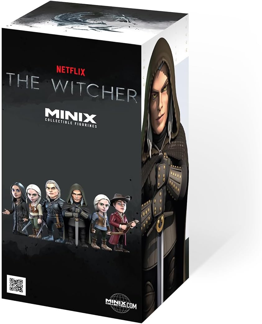 Minix: Netflix The Witcher (124) Geralt Of Rivia S3 Figure 12Cm Statuetta PVC