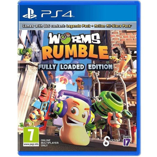 Worms Rumble Fully Loaded Edition Ps4 Videogioco Playstation 4 Italiano Nuovo