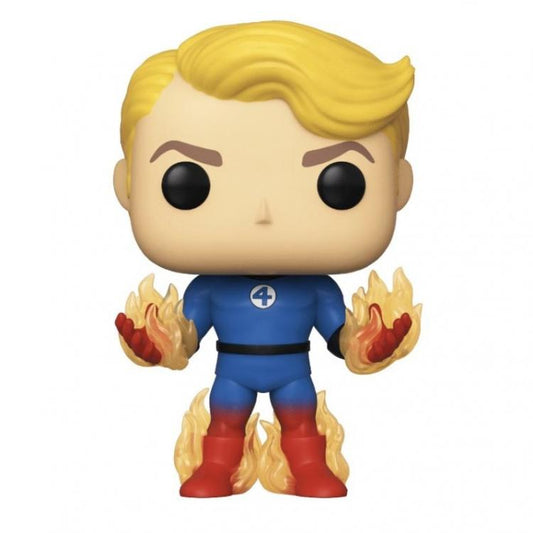 Funko Pop Marvel Fantastic Four 4 (568) Human Torch Special Edition Vinyl Figure