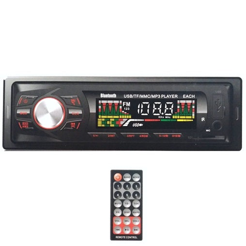 Stereo Auto Bluetooth Autoradio Vivavoce Radio Fm Mp3 Usb Aux Sd Card 250W 1Din