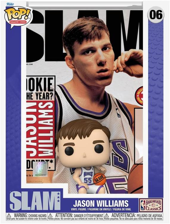Funko Pop ! Basketball - Magazine Cover : Slam Nba - (06) Jason Williams Vinyl