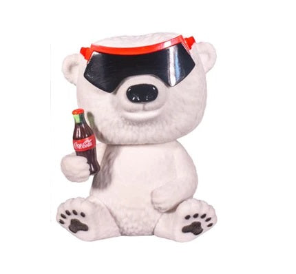 Funko Pop ! Icons Coca Cola - (158) Coke Polar Bear 90'S Flocked Special Edition