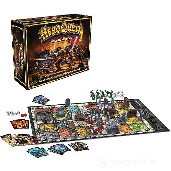 Hasbro Gaming Avalon Hill HeroQuest Gioco da Tavolo Edizione Italiana da 2-5 Giocatori