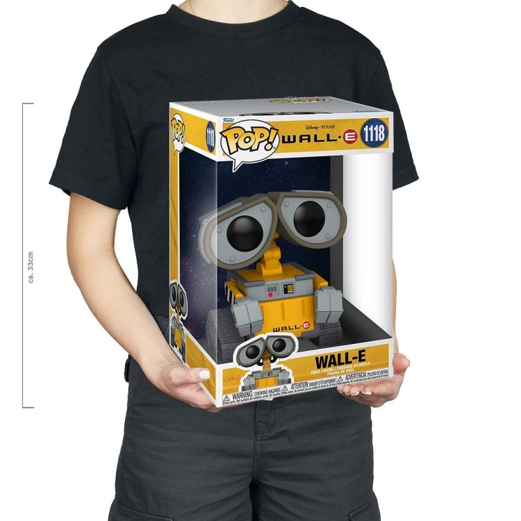 Funko Pop ! Disney Pixar Wall-E - (1118) Wall-E Jumbo 25Cm Vinyl Big Size Nuova