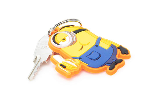 Pyramid Portachiavi (Minions Stuart Banana) - Keychain In Gomma Minions 2