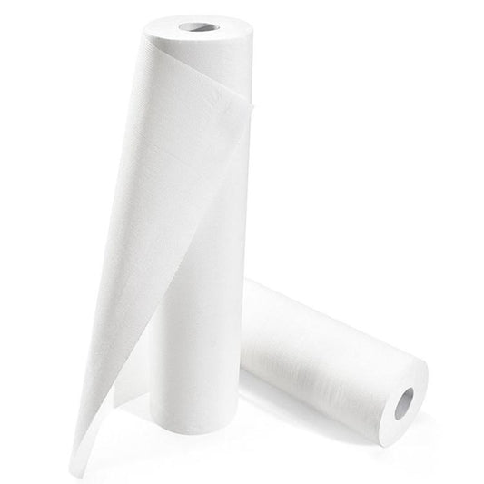 6pz ROTOLI CARTA LETTINO 60CM ROTOLO LENZUOLINO MEDICO 2 VELI ESTETISTA MASSAGGI