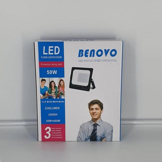 Faro Led Ultraslim 50W Watt Ip66 Smd Multichip Proiettore Luce Bianca Da Esterno