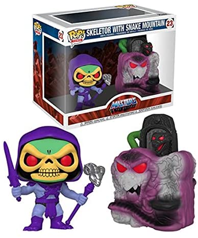 Funko Pop Masters Of The Universe 23 - Skeletor With Snake Mountain Vinyl Figure